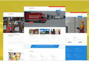 Logika - Logistic & Transport PSD template | Srmehranclub