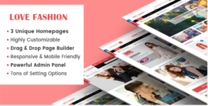 LoveFashion - Responsive Multipurpose Sections Drag & Drop Builder Shopify Theme | Srmehranclub.com
