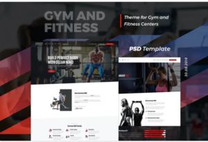 Maco | Gym and Fitness PSD Template | Srmehranclub