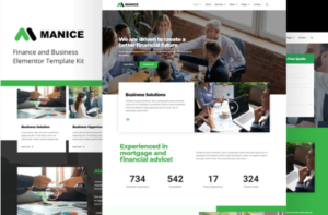 Manice - Business Template Kit | srmehranclub.com