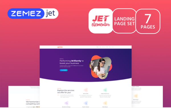 Markent - Digital Agency Jet Elementor Template | Srmehranclub.com