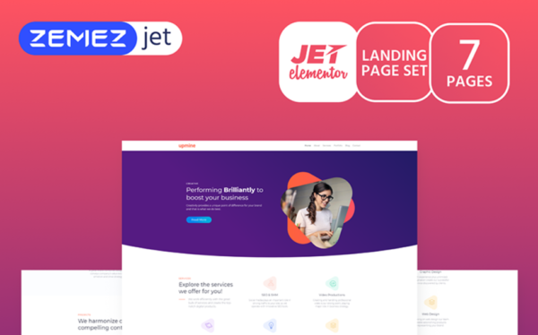 Markent - Digital Agency Jet Elementor Template | Srmehranclub.com