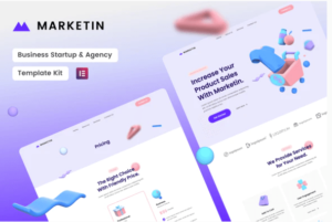Marketin - Business Startup & Agency Elementor Template Kit| Srmehranclub