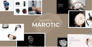 Marotic – Minimal & Clean Watch Store Shopify Theme | Srmehranclub.com