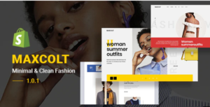 MAXCOLT – Minimal & Clean Fashion Shopify Theme | Srmehranclub.com