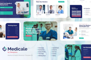 Medicale Medical & Health Elementor Template Kit