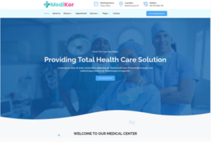 Medikor - Medical Healthcare Elementor Template Kit | Srmehranclub