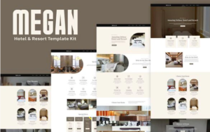 Megan - Hotel Booking Template Kit | Srmehranclub