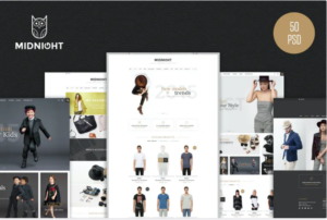 MidNight PSD Template | Srmehranclub.com