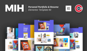 MIH - Personal Portfolio & Resume Template Kit | Srmehranclub