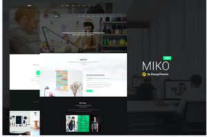 Miko - Creative PSD Template | Srmehranclub