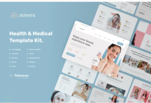 Minera | Skincare & Dermatology Elementor Template Kit| Srmehranclub