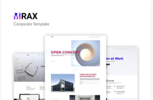Mirax - Corporate PSD Template | Srmehranclub.com