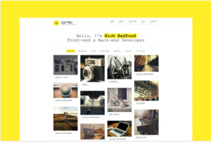 Mitro - Minimal PSD Template | Srmehranclub.com