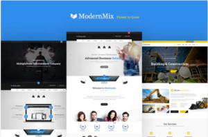 Modernmix - business PSD Template | Srmehranclub.com