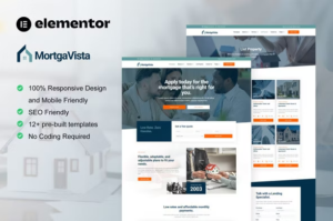 Mortgavista - Mortgage Elementor Pro Template Kit download