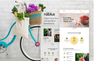 Nablus – Organic Food & Agriculture Template Kit | Srmehranclub