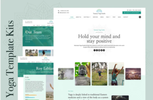 Namaste - Yoga & Fitness Elementor Template Kit | Srmehranclub