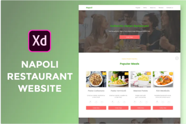 Napoli Restaurant Website | Srmehranclub.com