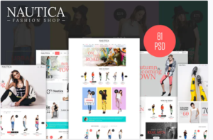 Nautica PSD Template | Srmehranclub.com