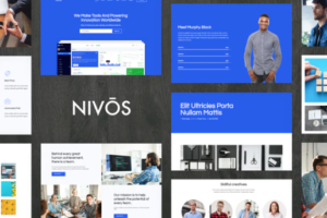 Nivos - Software Company Template Kit | srmehranclub.com