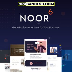 Noor - Minimal Multi-Purpose WordPress Theme - digisandesh