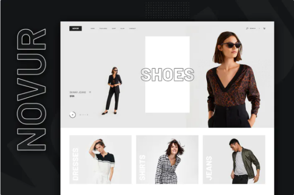 Novur - Shop PSD Template | Srmehranclub.com
