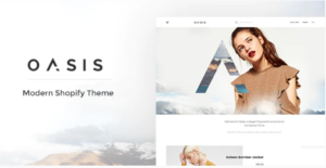 Oasis - Modern Shopify Theme GPL