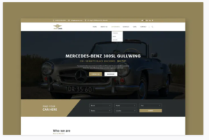 Old Timers PSD Template | Srmehranclub.com