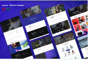 Ourea - Creative agency Website PSD Templates | Srmehranclub