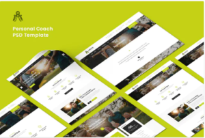 Personal Coach PSD Template | Srmehranclub.com