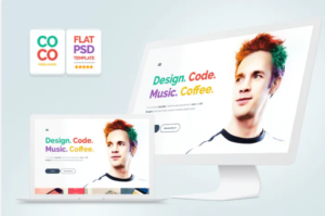 Personal Portfolio Template - PSD| Srmehranclub.com