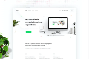 Piclo. Minimal Digital Agency PSD Template | Srmehranclub