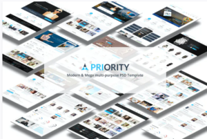 Priority | Multi-Purpose PSD Template | Srmehranclub