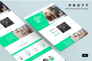 Proty – Multipurpose PSD Website Template | Srmehranclub.com