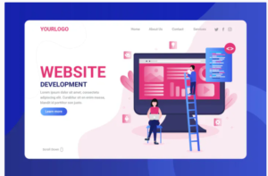 PSD Website Development - Landing Page | Srmehranclub