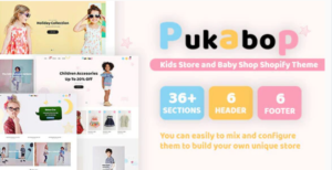 Pukabop - Kids Store and Baby Shop Shopify Theme | Srmehranclub.com