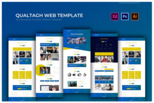 Qualtagh Businees | PSD Web Template | Srmehranclub.com