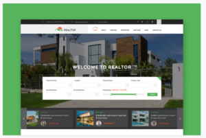 Realtor - Real Estate PSD Template | Srmehranclub.com
