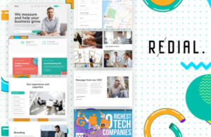 Redial - Corporate & Business Template Kit | srmehranclub.com
