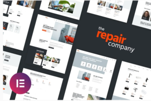 Renovirta - Plumbing & Repair Elementor Template Kit| Srmehranclub