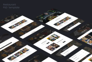 Restaurant PSD Template | Srmehranclub