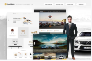 Saprol - Multipurpose PSD Template | Srmehranclub