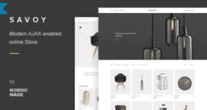 Savoy – Minimalist AJAX WooCommerce Theme 2.6.4