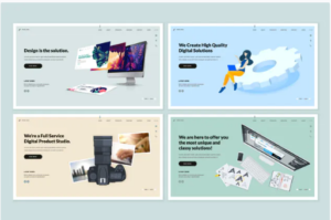 Set of Website Template Designs | Srmehranclub.com