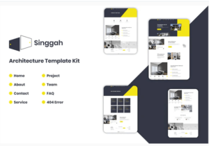 Singgah - Architecture Elementor Template Kit| Srmehranclub