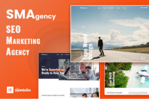 SMAgency - SEO Marketing Agency Elementor Template Kit| Srmehranclub