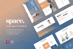 Space - Creative Agency Template Kit | srmehranclub.com
