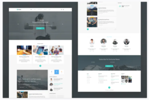Spoke — Blog PSD Template | Srmehranclub.com
