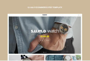 Sumo - eCommerce PSD Template | Srmehranclub